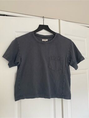 Madewell Gray Crewneck Tee